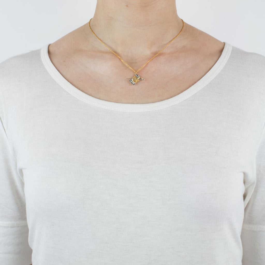 A.M. Twine & Needle 'For Mending Things' Necklace