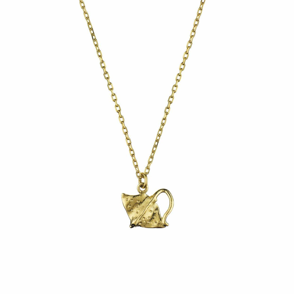 A.M. Teeny Tiny Stingray Necklace 18ct Solid Gold
