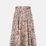 Tapis Noir Farah Cotton Skirt Rose Beige.