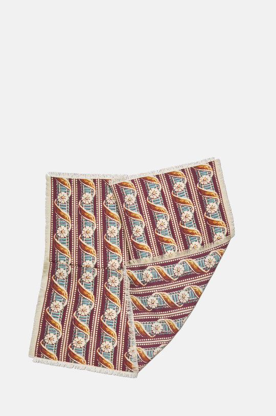 Wool Small Gabby Scarf Bordeaux