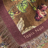 Wool Small Gladys Scarf Brown