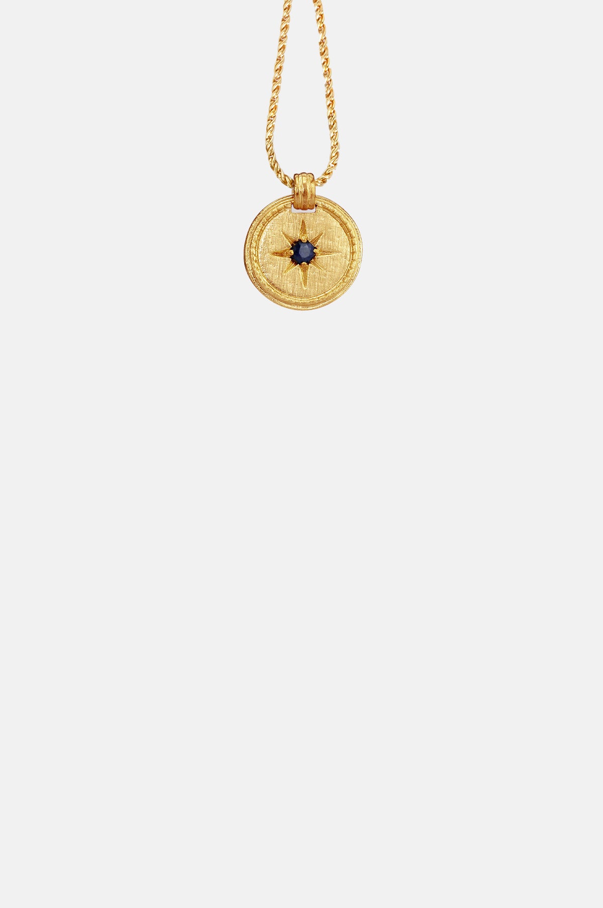 Temple of the Sun Stella Necklace Gold.