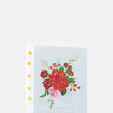 The First Snow Sympathy Flowers Greeting Card.