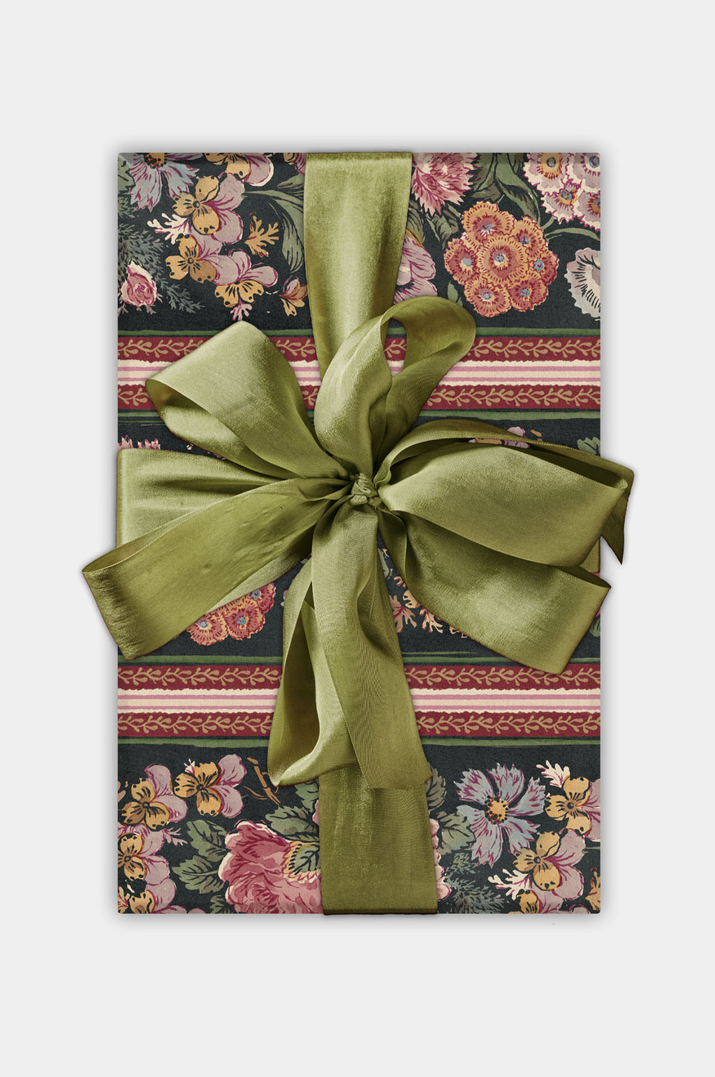 Gertrude Ebony Wrapping Paper Set of 3 Sheets