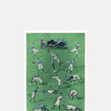 The Pattern Book Football The rugby Union Game Greeting Card.