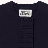 Buttoned Cardigan Navy