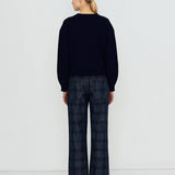Buttoned Cardigan Navy