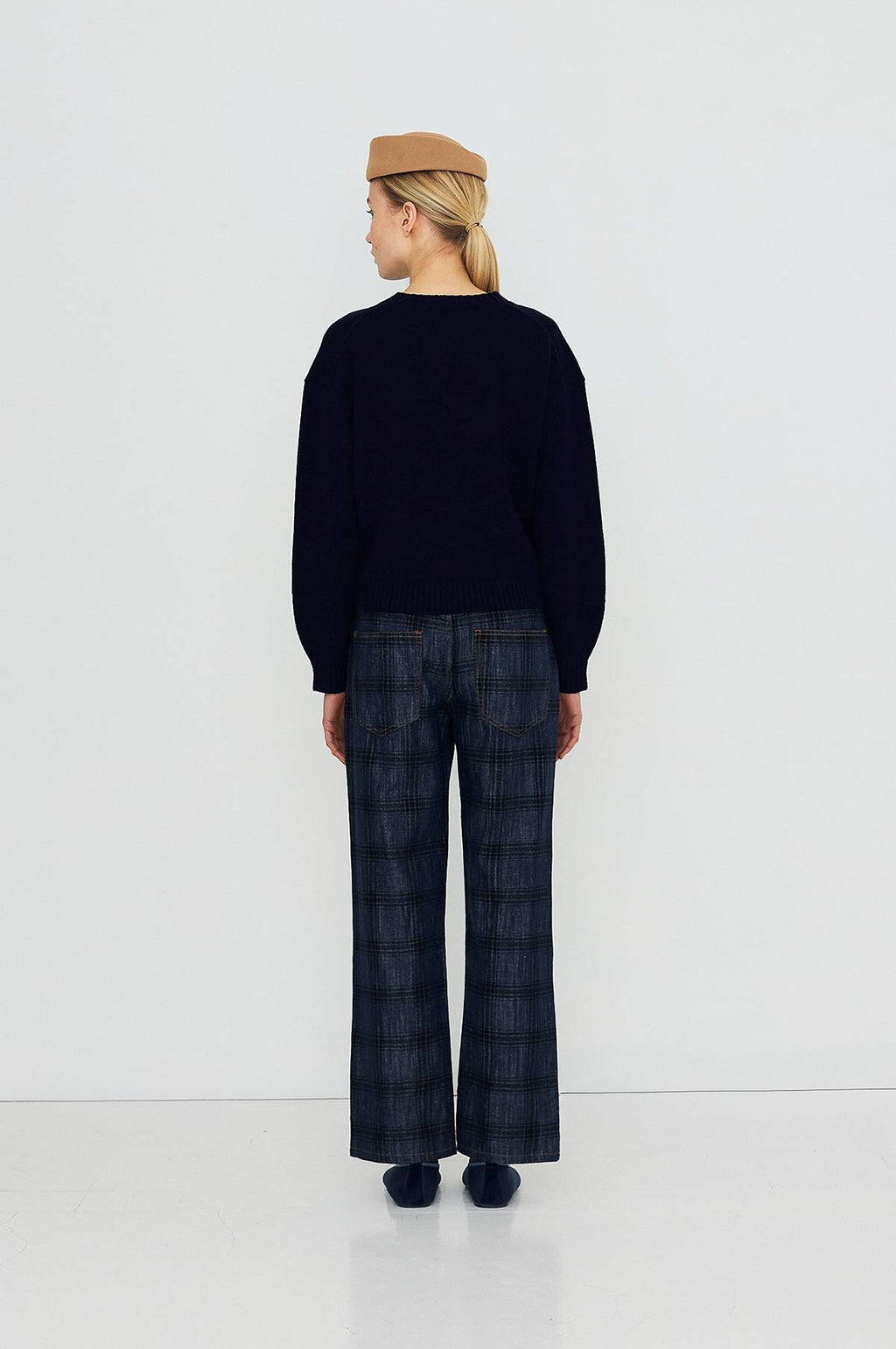 Buttoned Cardigan Navy