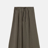 The Tiny Big Sister Check Elasticated Skirt.