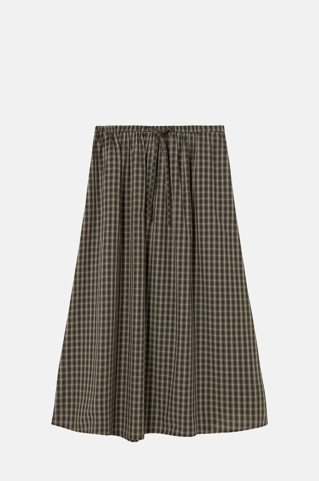 The Tiny Big Sister Check Elasticated Skirt.