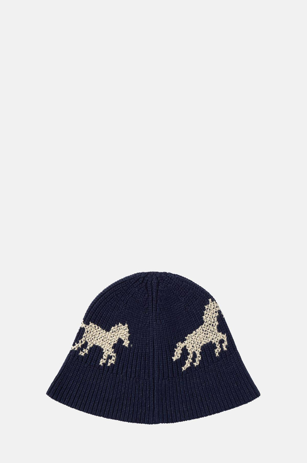 Horses Bucket Hat Navy