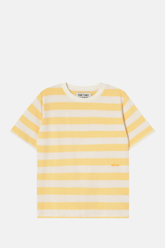 Striped Tee Mellow Yellow