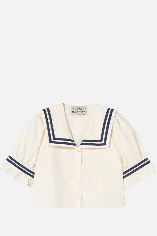 Stripes Blouse Off White