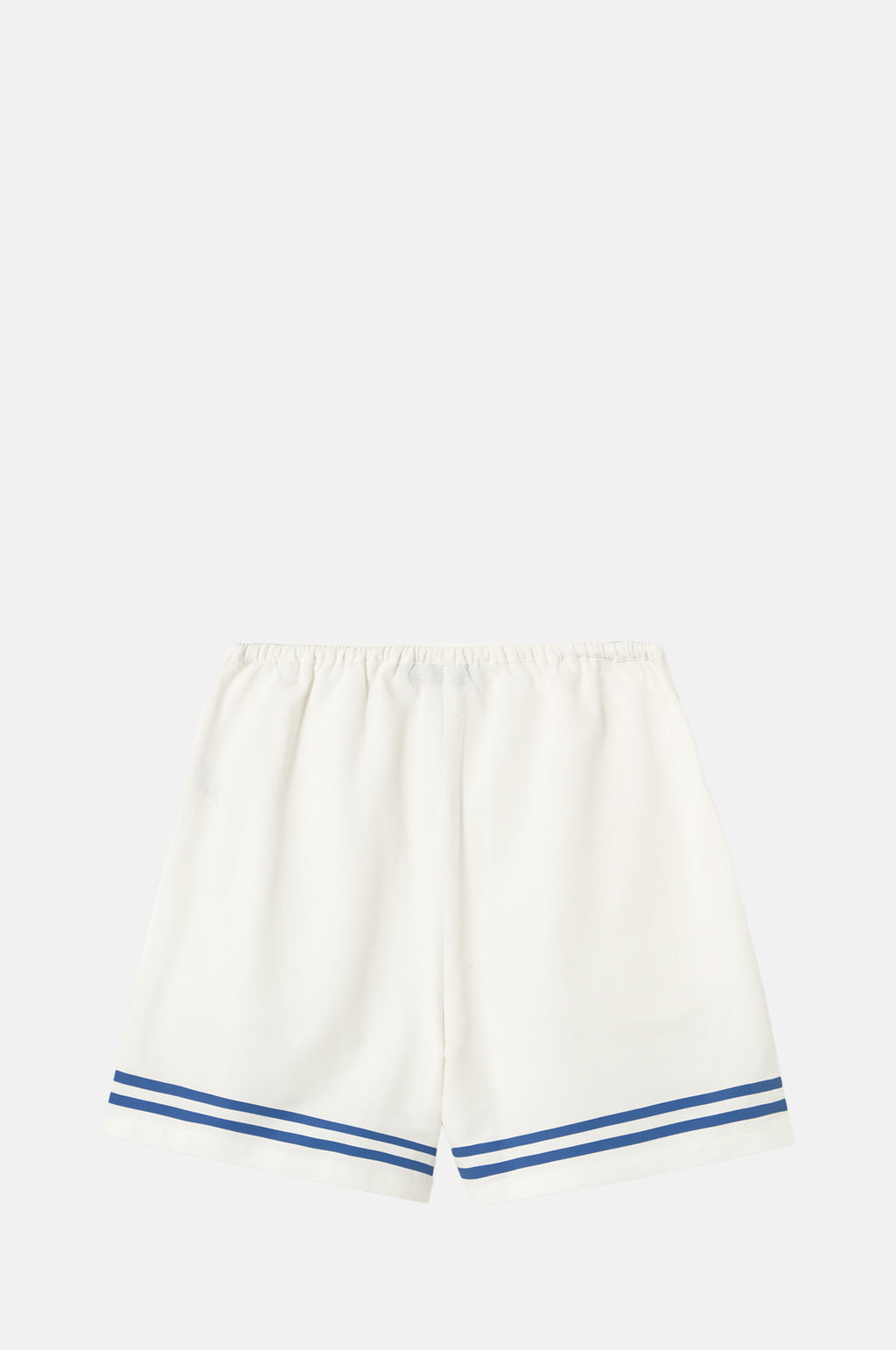 Stripes Elasticated Shorts Off White