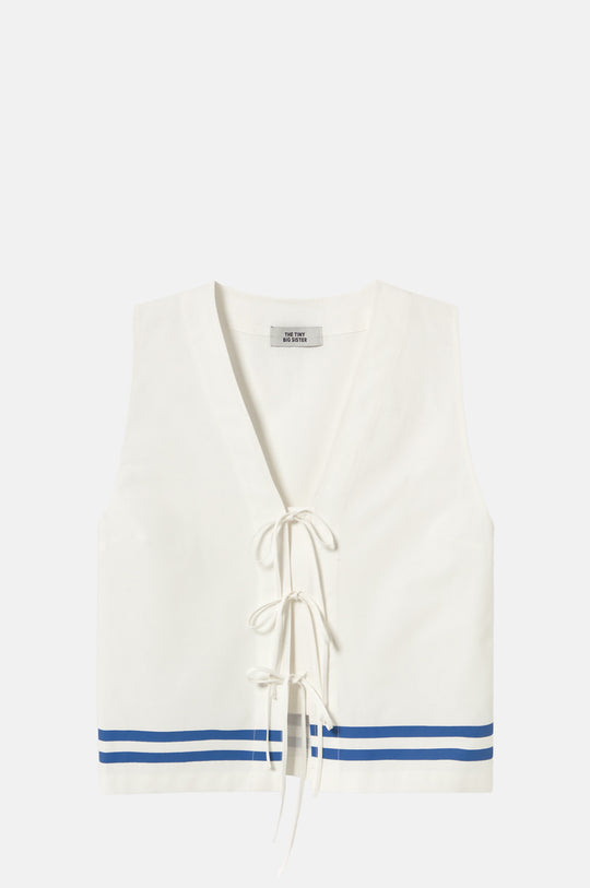 Stripes Vest Off-White