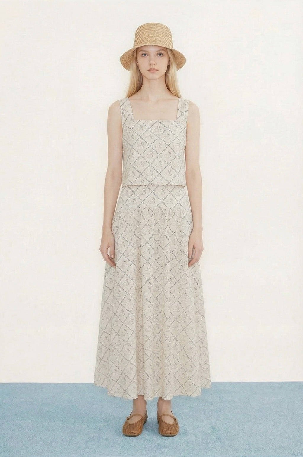 Swans Top Light Cream