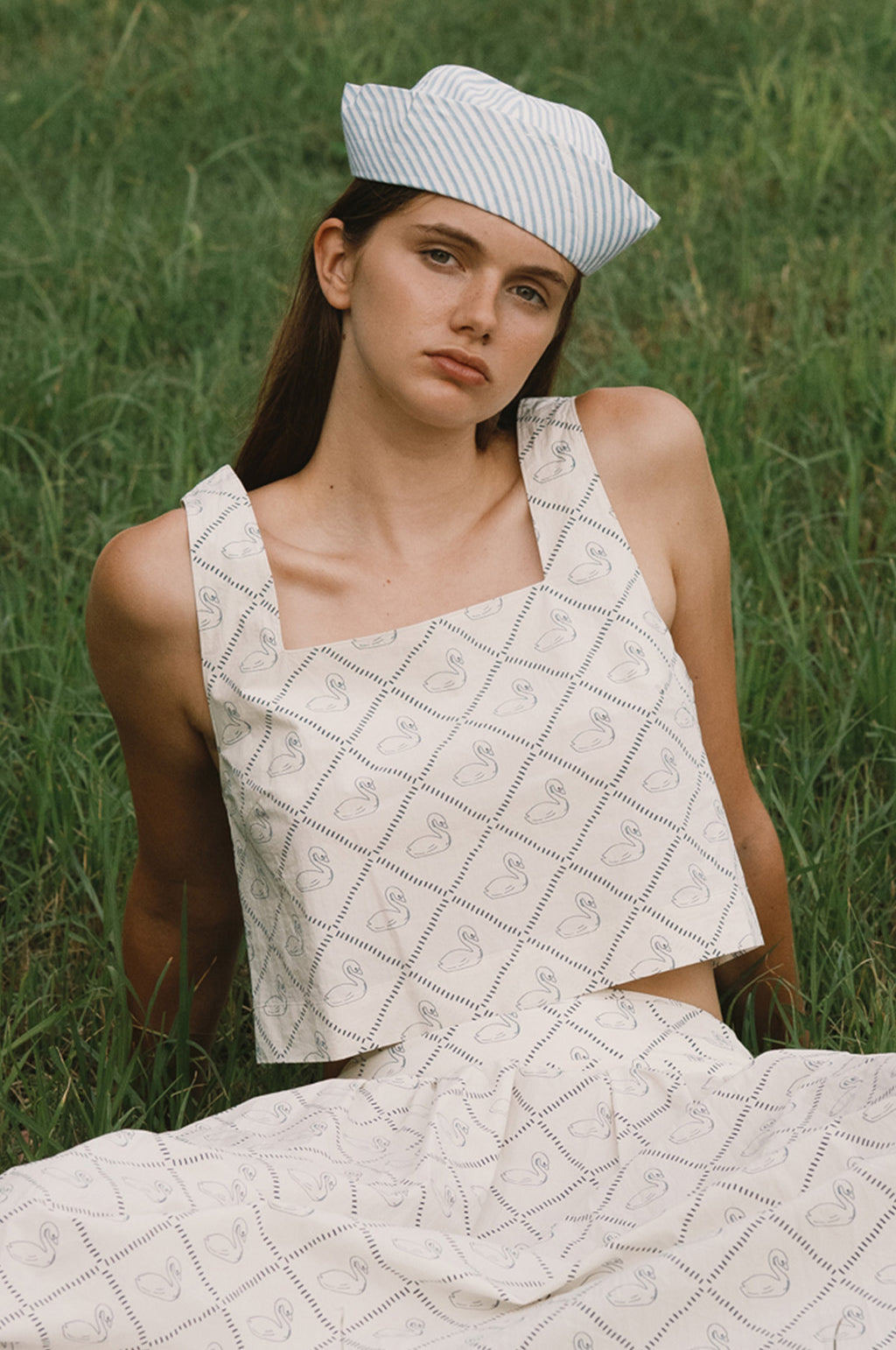 Swans Top Light Cream