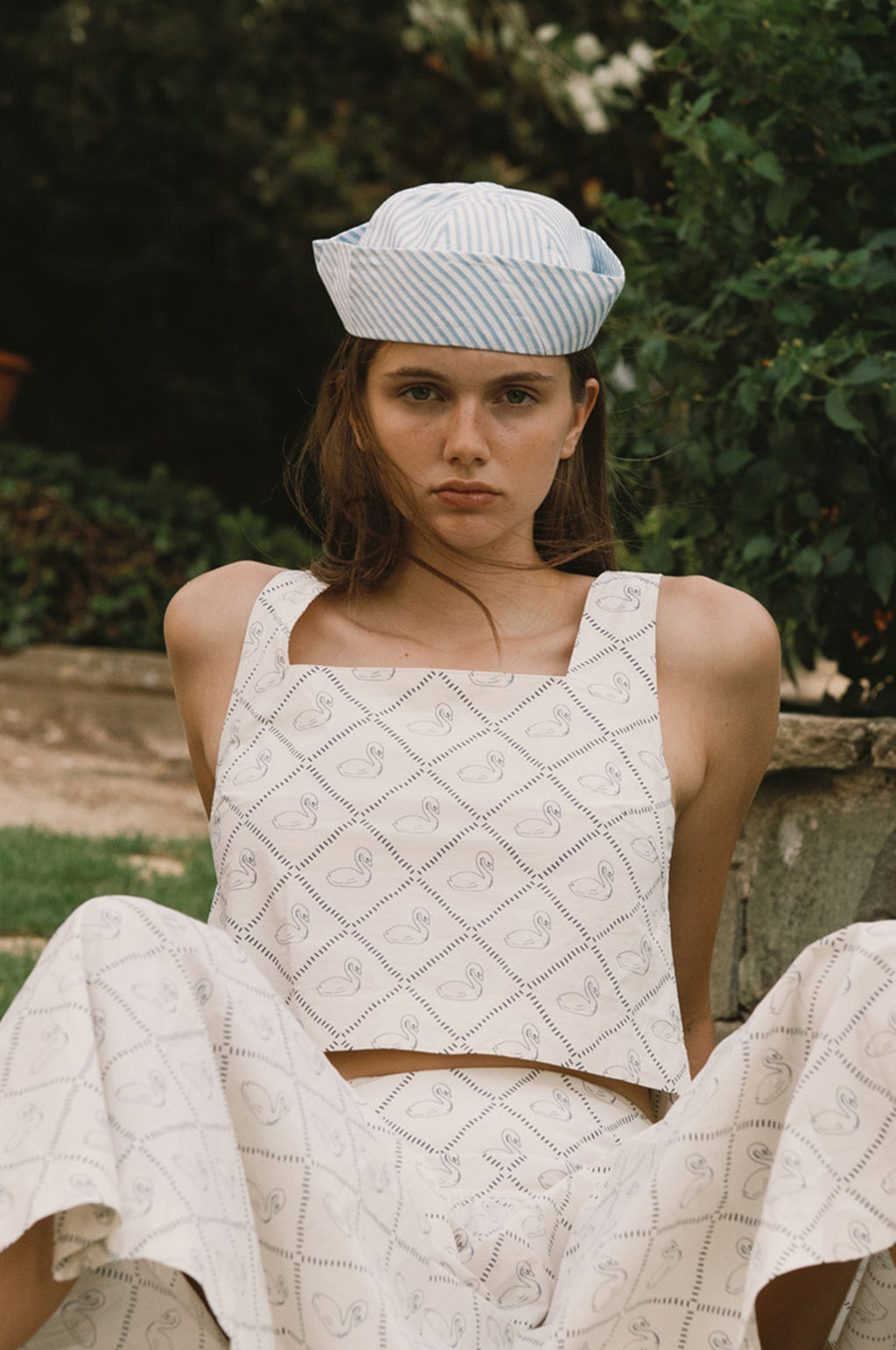 Swans Top Light Cream