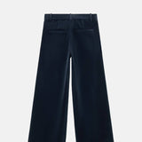 Velvet Pants Ink Blue