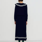Volume Skirt Navy