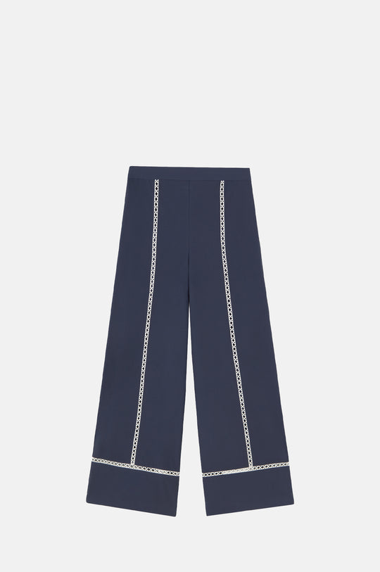 Wide Pants Navy