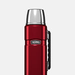 Thermos Stainless King 1.2L Flask Red.