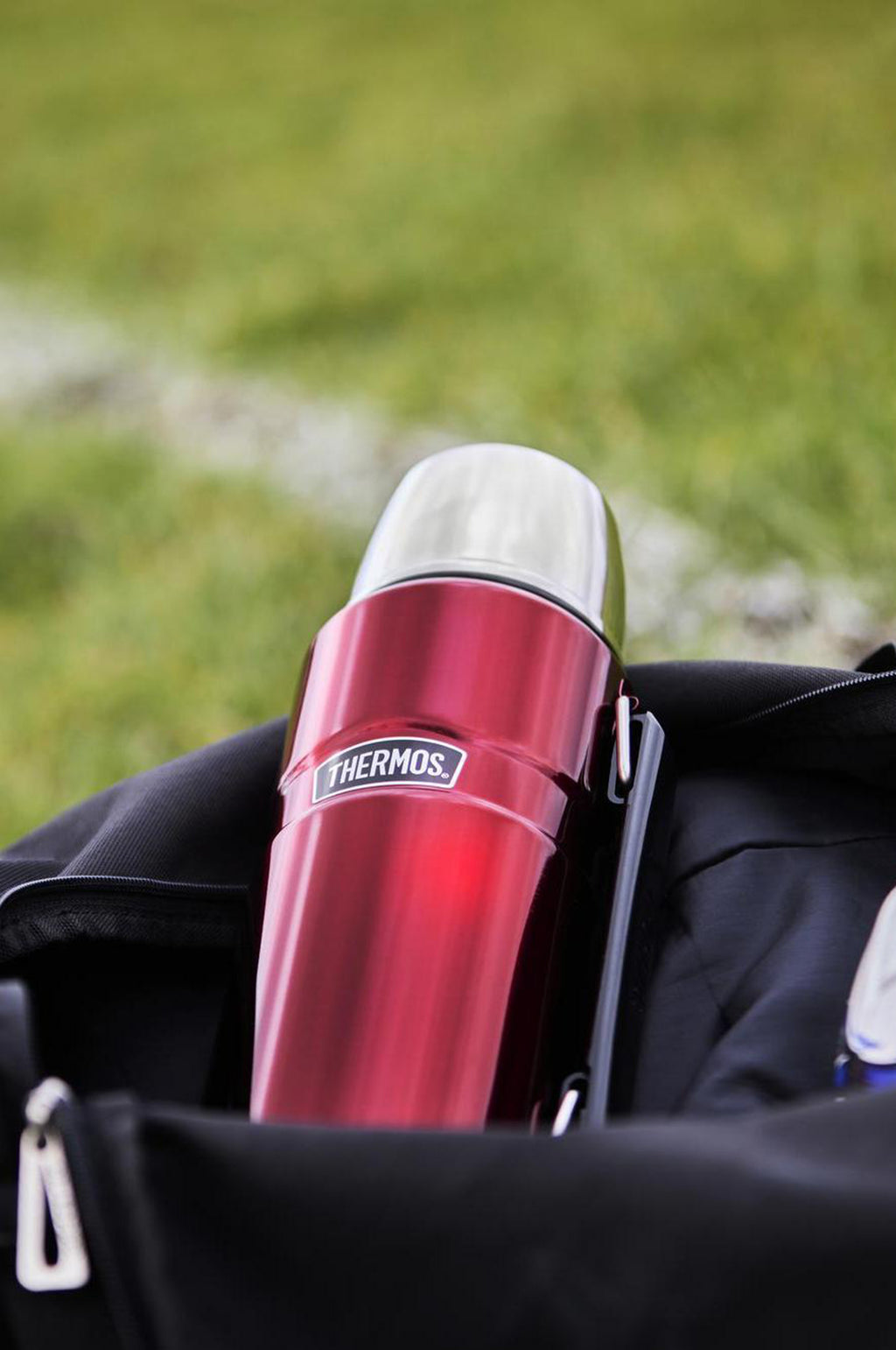 Stainless King 1.2L Flask Red