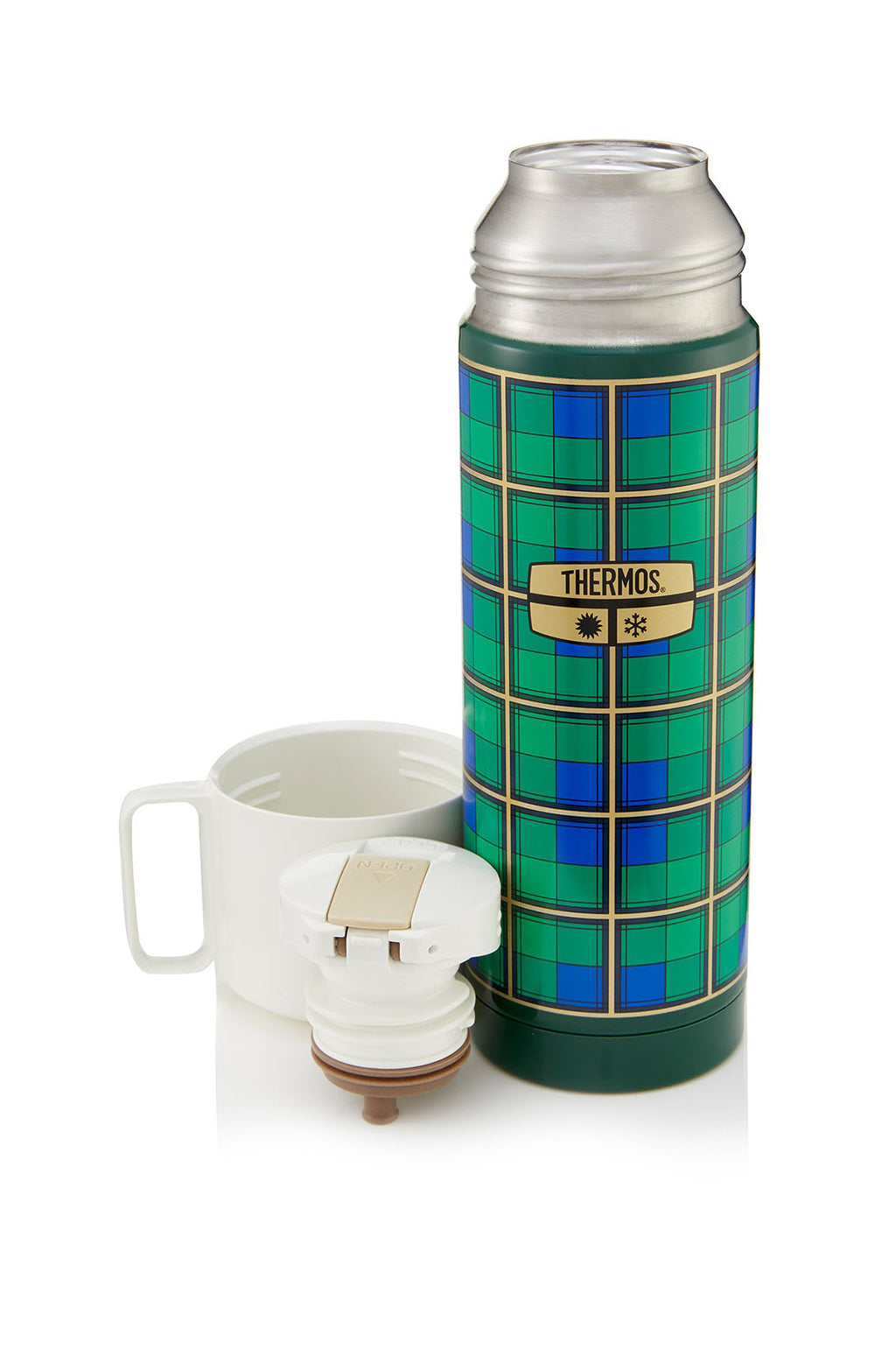 The Revival 500ml Flask Green