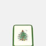 Tin Treat Spode Christmas Tree Small Rectangular Tin with Humbugs.