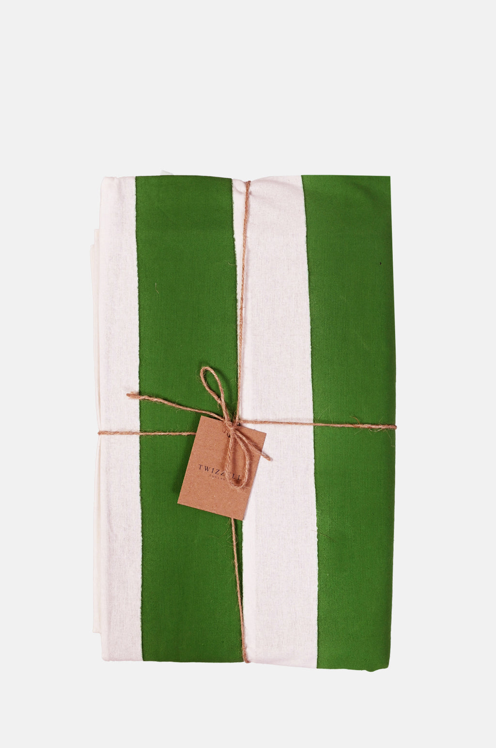 Green Stripe Tablecloth