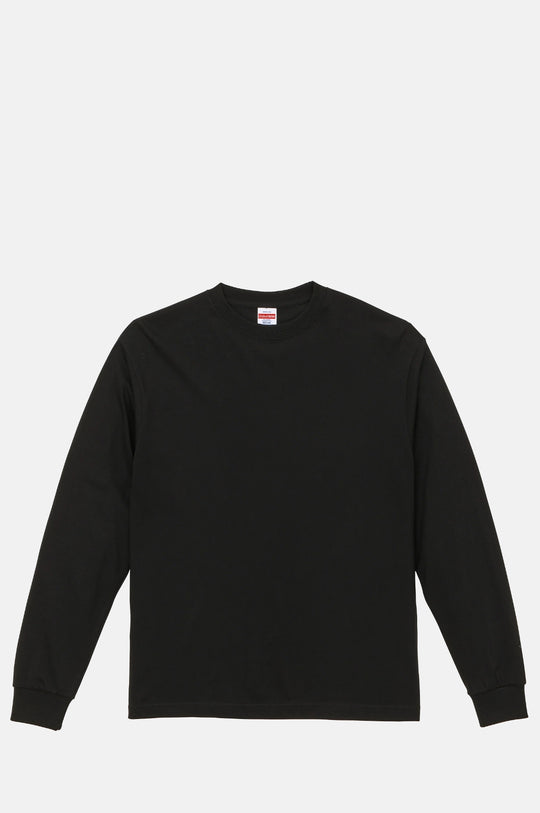 6.2 oz Premium Long Sleeve T-Shirt Black