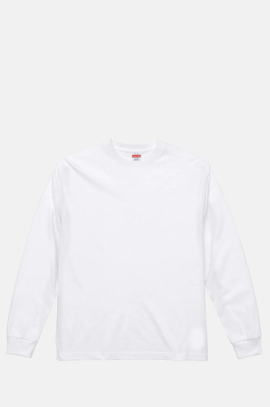 6.2 oz Premium Long Sleeve T-Shirt White