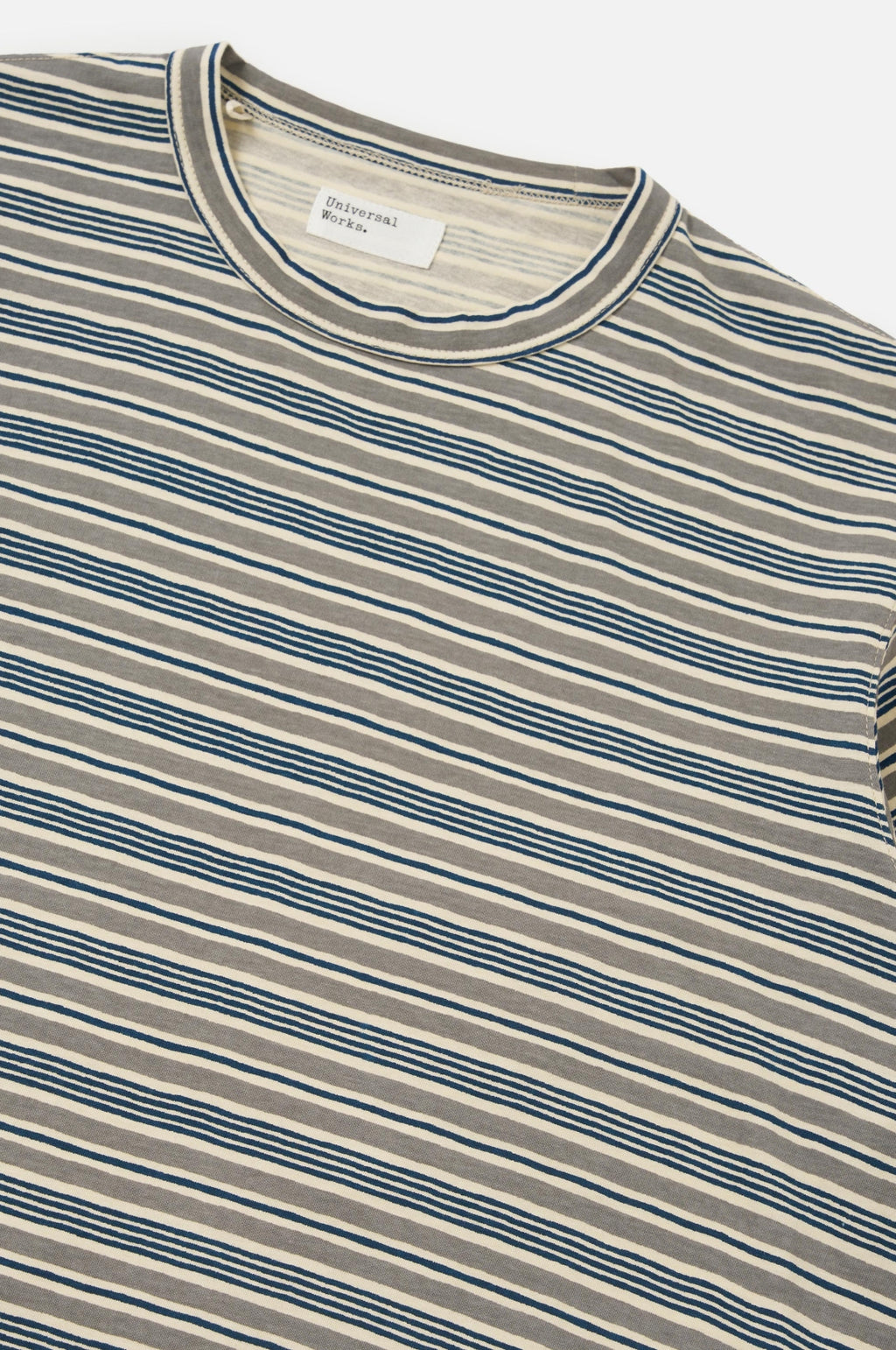 Core Tee Stripe Grey