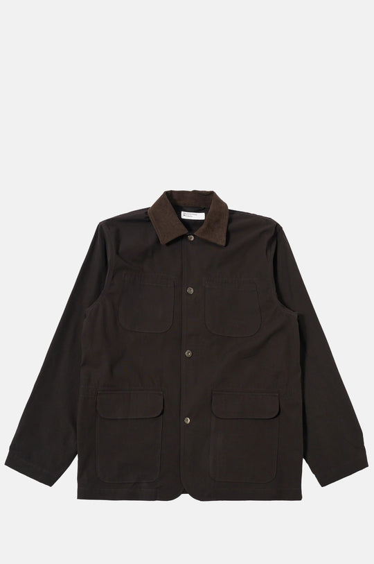 Labour Jacket Licorice Summer Canvas