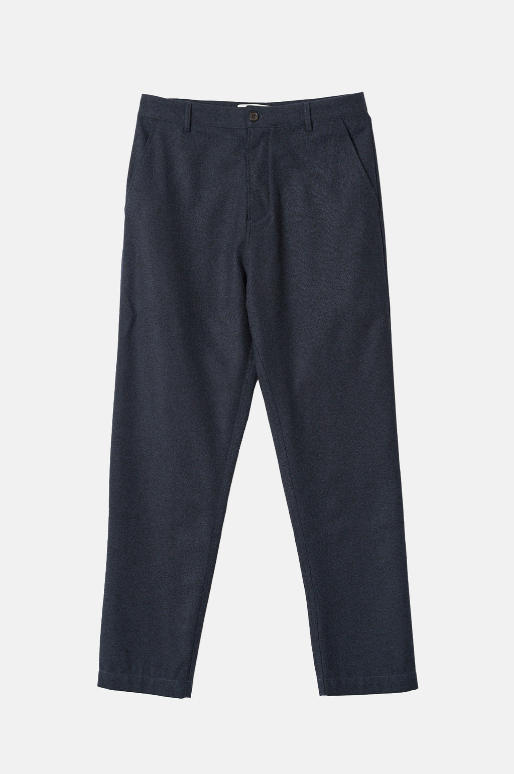 Universal Works Military Chino Recycled IT Tweed Navy.