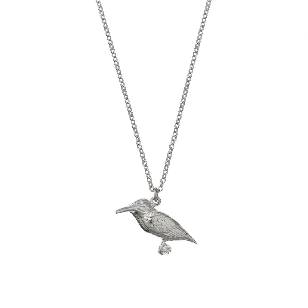 A.M. Kingfisher Necklace Silver