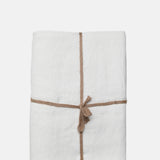Walton and Co Pure Linen Tablecloth Porcelain.
