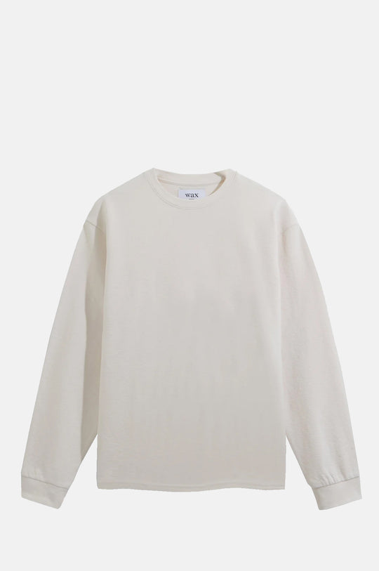 Hayden L/S Tee Jolt Ecru
