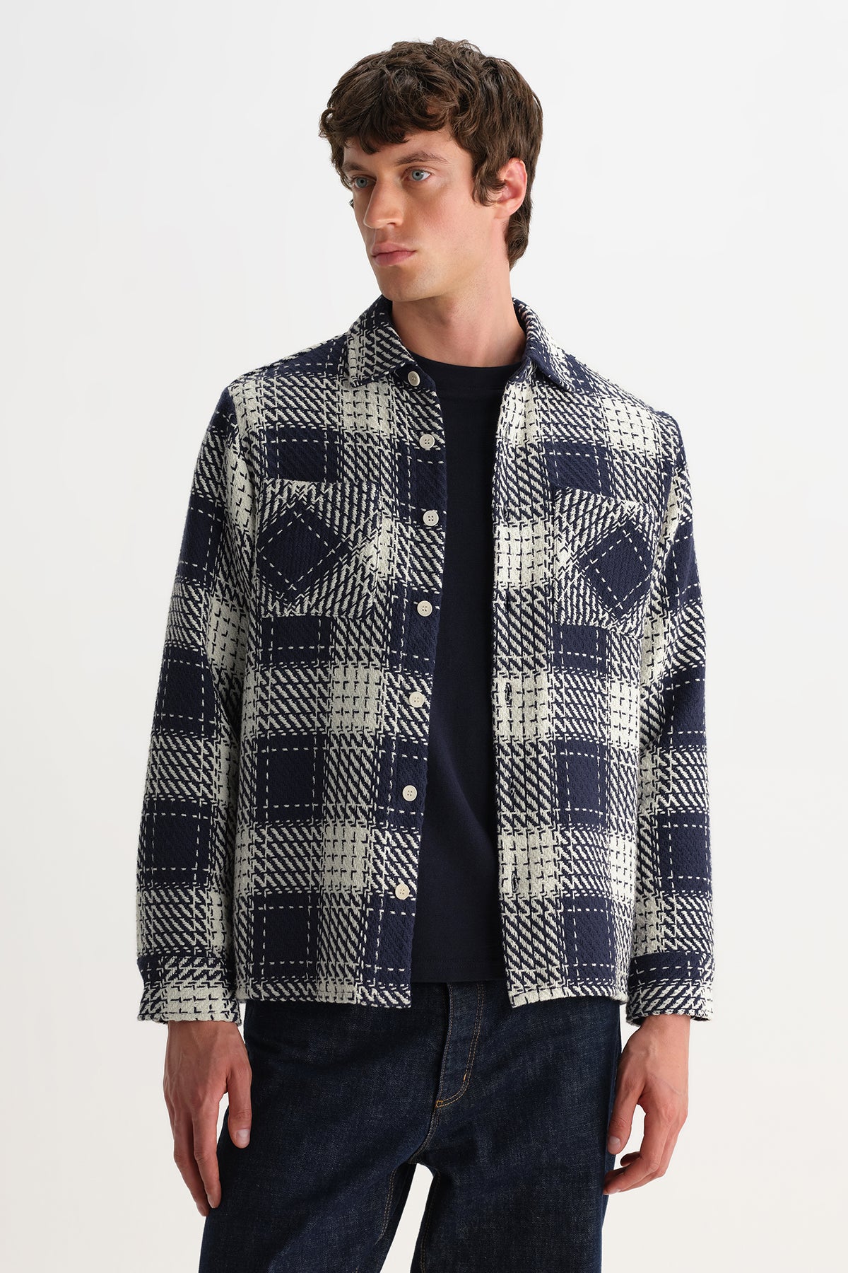 Whiting Overshirt Marine