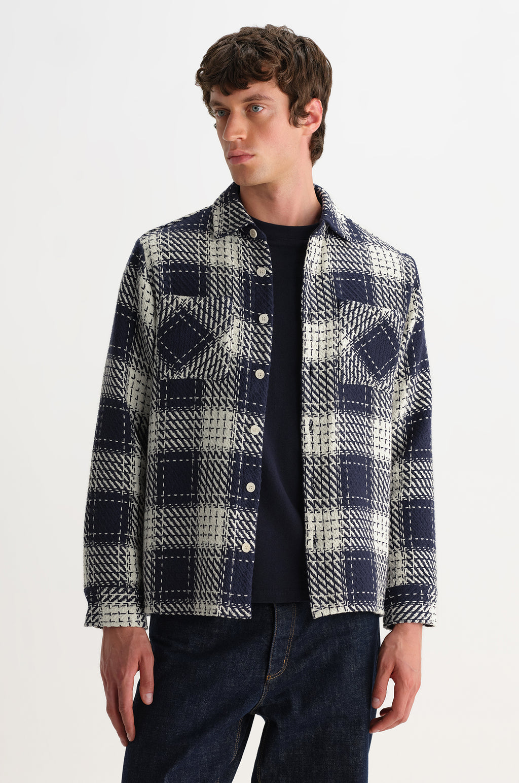 Whiting Overshirt Marine