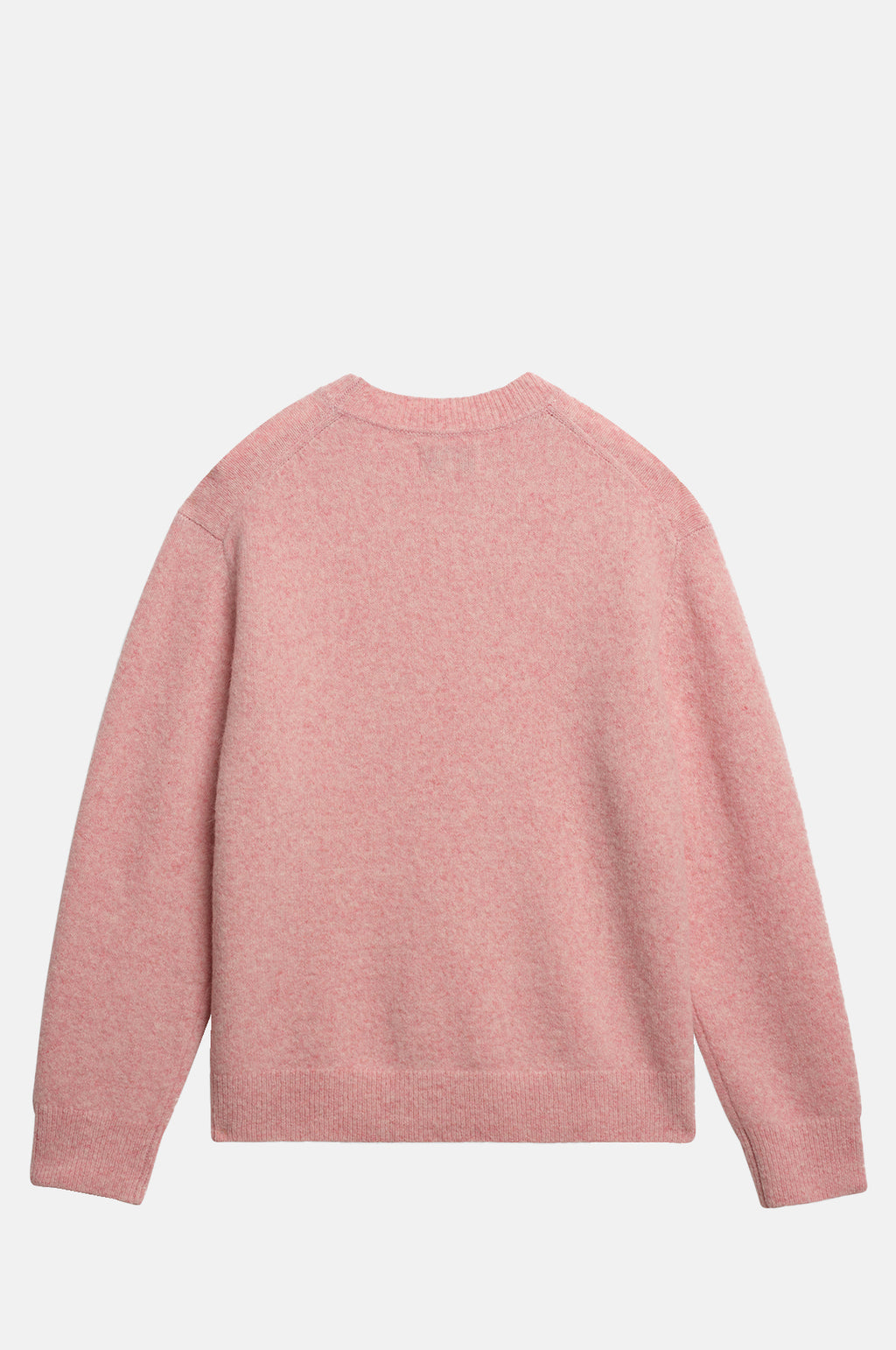 Wilde Crew Fluffy Wool Blend Pale Pink