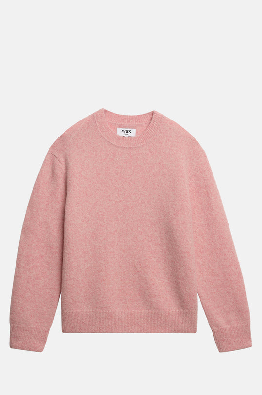 Wilde Crew Fluffy Wool Blend Pale Pink
