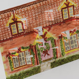 Cosy Cottage Advent Calendar Christmas Card