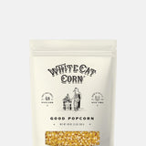 White Cat Corn Good Popcorn.