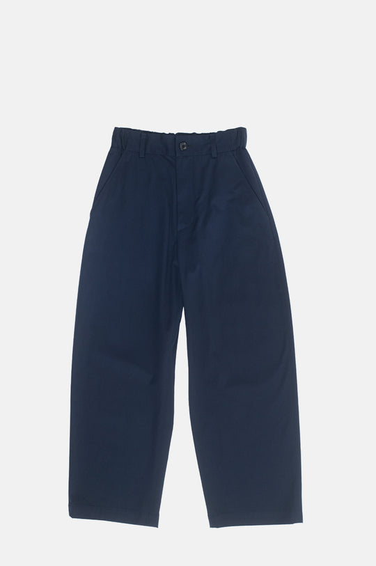Ecru Chino Pants Navy
