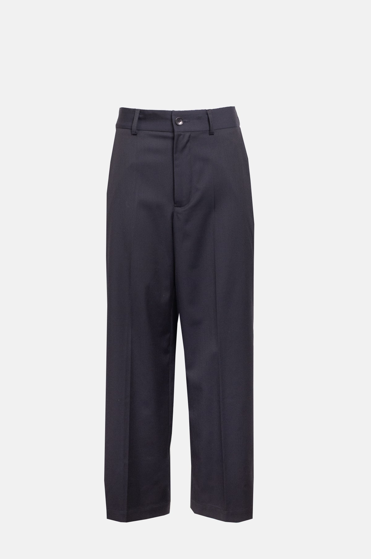 nicholson and nicholson Still Stretched Wool Pants Navy.
