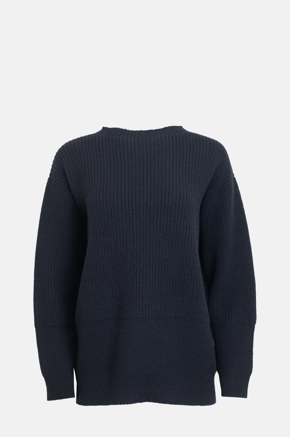 nicholson and nicholson Wavy sweater navy.
