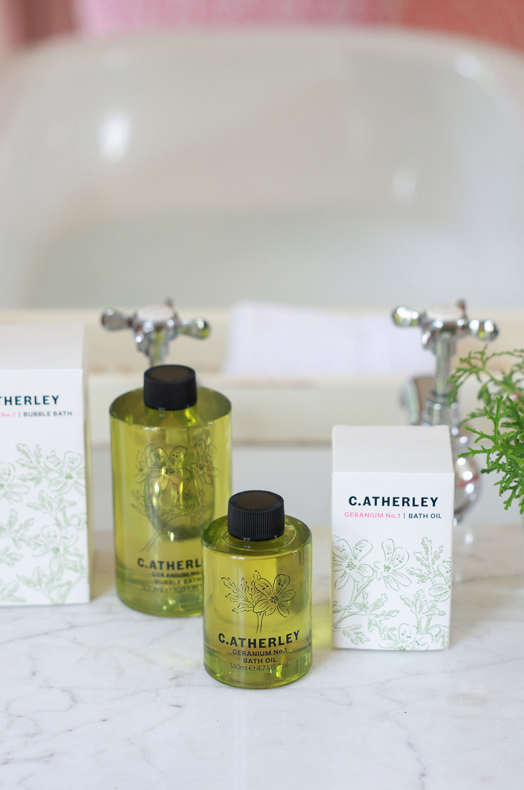 Geranium No.01 Bath Oil 140ml