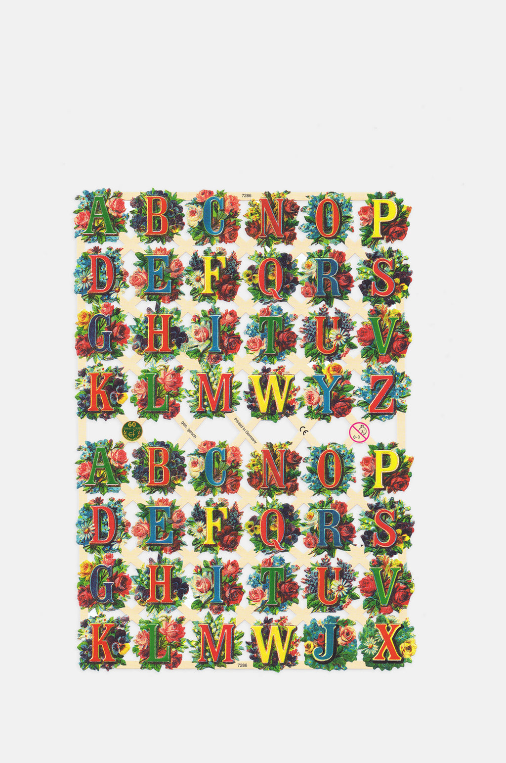 Letters Paper Trims