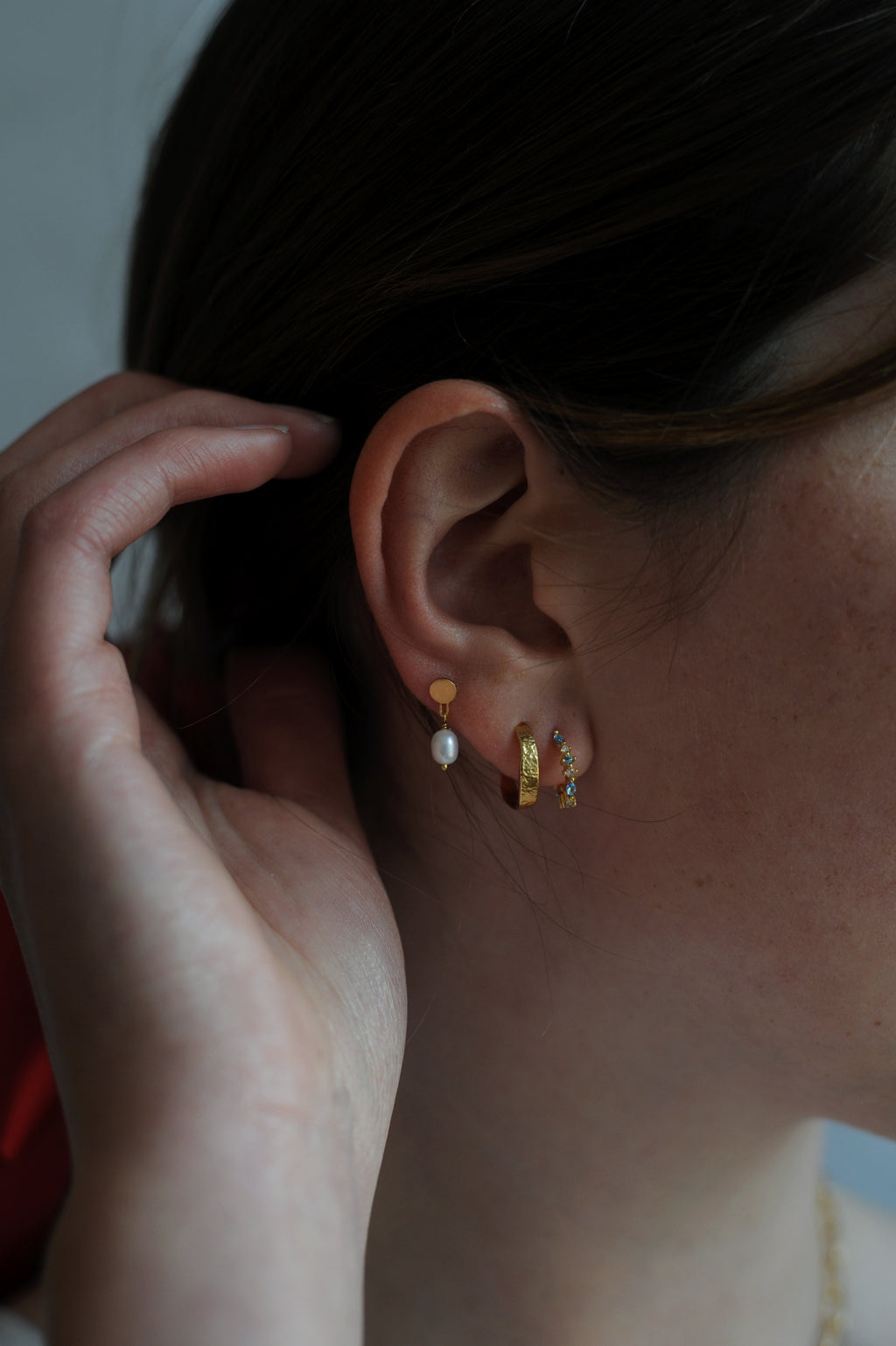 Ocean Dream Gold Earsticks